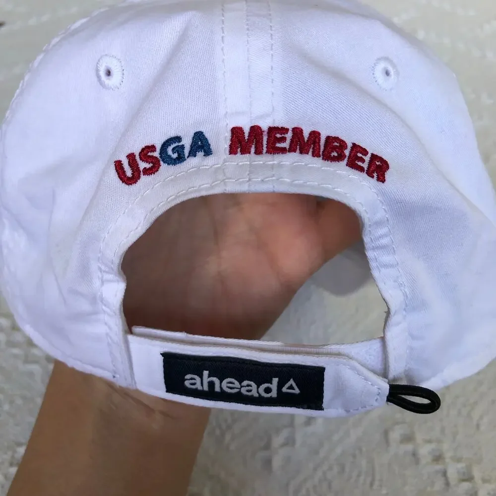 AHEAD Classic Fit Lightweight‎ Hat 79th U.S. Women’s Open Lancaster White OSFM